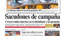 La tapa del Diario PERFIL de este sábado 19 de junio de 2021.