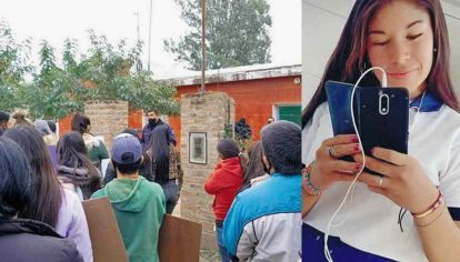 Pedido de justicia. Vecinos y familiares reclamaron por el esclarecimiento del femicidio de Luciana.