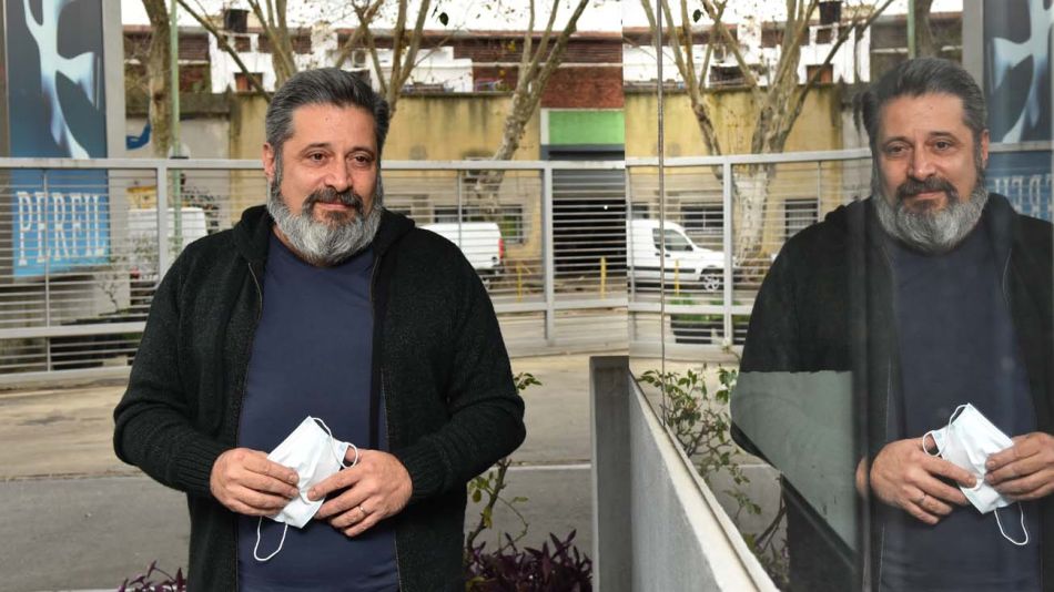 Víctor Santa María, en la entrevista con Jorge Fontevecchia.