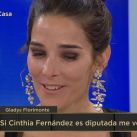 Gladys Florimonte fulminó a Cinthia Fernández en La noche de Mirtha