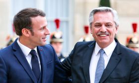 Alberto Fernandez Emmanuel Macron