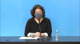 Conferencia de prensa de la ministra de Salud, Carla Vizzotti 20210622