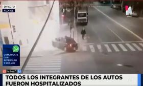 Accidente en Directorio y San Pedrito