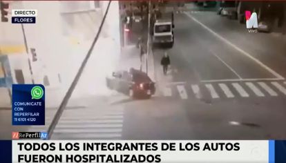 Accidente en Directorio y San Pedrito
