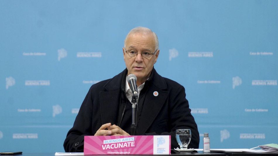 Ministro de salud de la provincia de Buenos Aires Daniel Golán 20210622