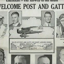 La proeza conseguida por Post y Gatty fue tapa de los principales diarios del mundo.