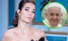 Juana Viale y el Papa Francisco 2306