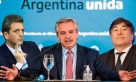 Sergio Massa - Alberto Fernández - Carlos Zaninni