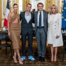 Los looks de Hailey Bieber y Brigitte Macron en París