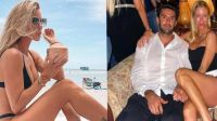 Nicole Neumann viajó con su novio en Miami y coincidió con su ex