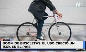 Boom de las bicicletas: su uso creció un 156%