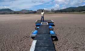 colombia dry lagoon climate change