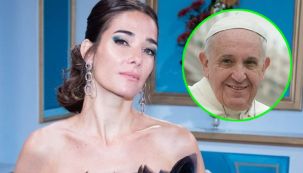 Juana Viale y el Papa Francisco 2306
