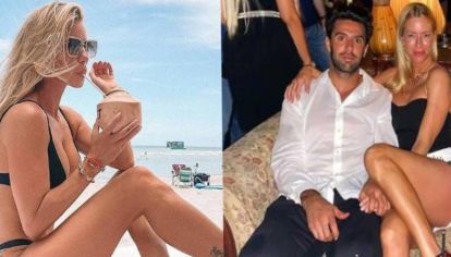 Nicole Neumann viajó con su novio en Miami y coincidió con su ex