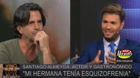 Santiago Almeyda habló por primera vez sobre el suicidio de su hermana
