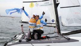 Santiago y Cecilia, ganadores de una medalla de oro en Río 2016, serán la primera dupla en la historia que llevarán la bandera argentina durante la apertura del evento.