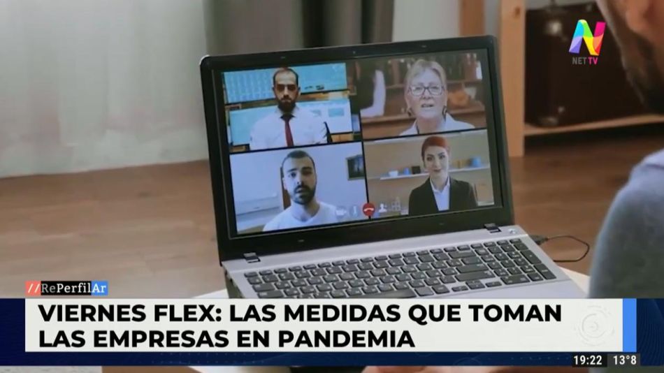 Las empresas tomaron medidas para hacer más llevadero el trabajo desde casa
