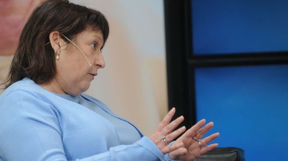 Graciela Ocaña, en la entrevista con Jorge Fontevecchia.