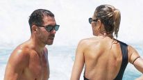 FOTOS| El Cholo Simeone y Carla Pereyra, mimosos en Ibiza 