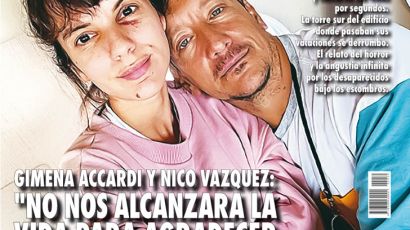 Gimena Accardi y Nico Vázquez: "No nos alcanzará la vida para agradecer este milagro"