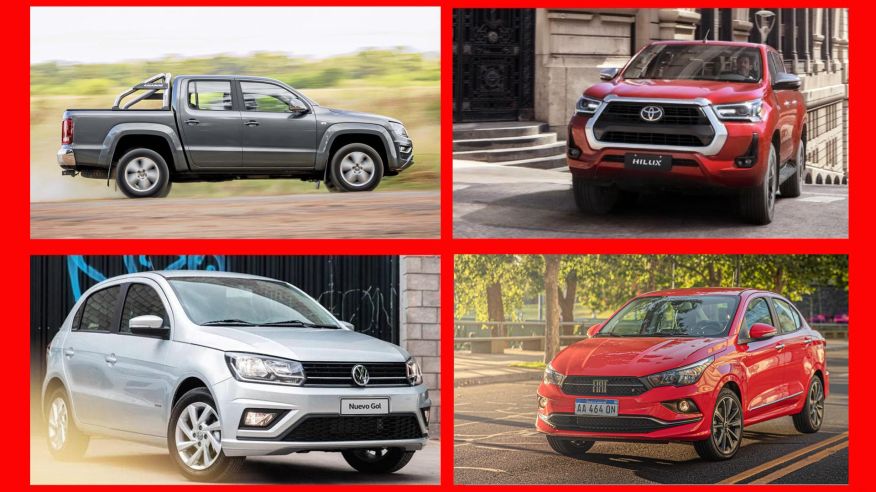 Los 15 autos 0km más vendidos de Argentina