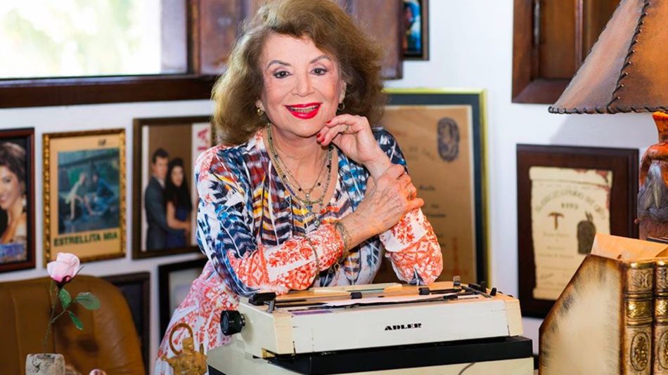 Falleció Delia Fiallo, la escritora de las telenovelas Cristal y Topacio 