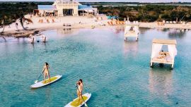 Mahogany Bay Resort and Beach Club en San Pedro, Belice.