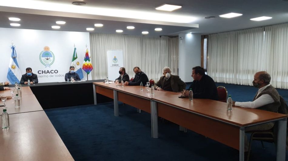 Reunión Mesa de Enlace con Capitanich