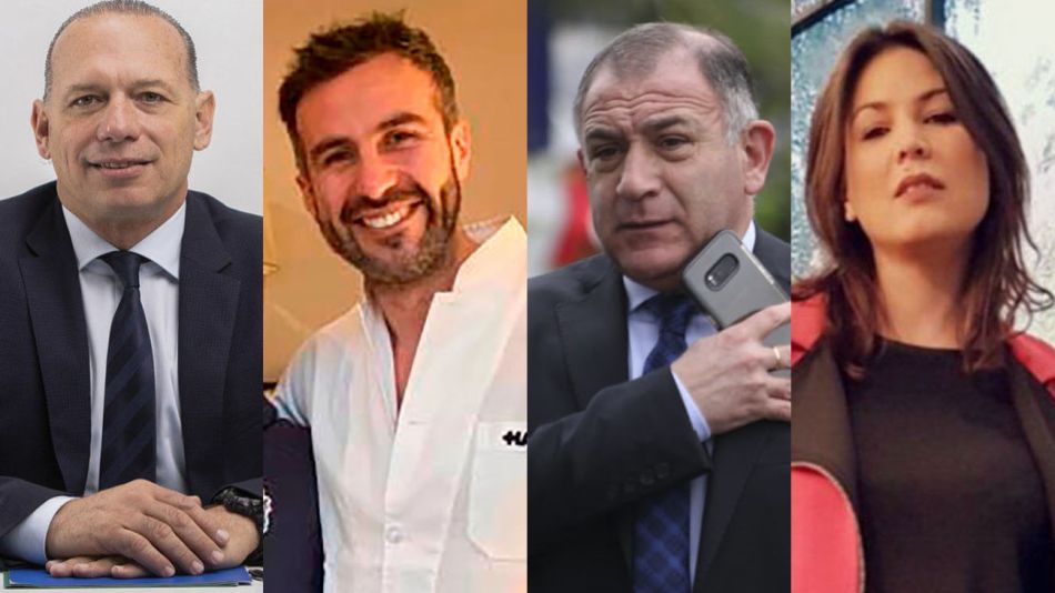 Sergio Berni, Luque (médico de Maradona), Luis Juez y Úrsula Vargués 20210701