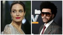 Angelina Jolie fue descubierta "in fraganti" con The Weeknd