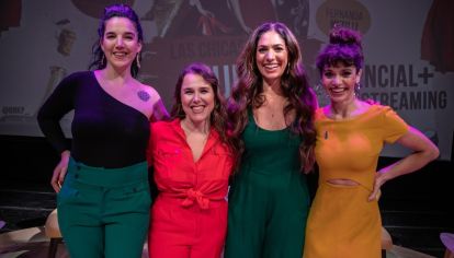 Natalia Carulias, Malena Guinzburg, Connie Ballarini y Fernanda Metilli, culposas e hilarantes.