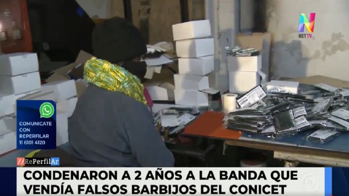 Condenaron a los falsificadores de barbijos