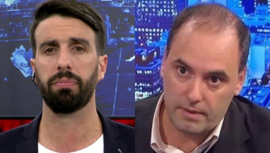 Flavio Azzaro y Manuel Adorni