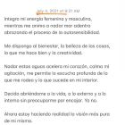 Calu Rivero publicacion