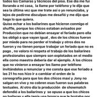 Mar Tarrés renunció a La Academia e hizo un fuerte descargo contra su coach