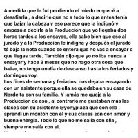 Mar Tarrés renunció a La Academia e hizo un fuerte descargo contra su coach