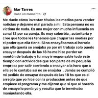 Mar Tarrés renunció a La Academia e hizo un fuerte descargo contra su coach