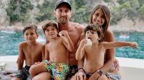 Leo Messi, Antonela Roccuzzo y sus hijos
