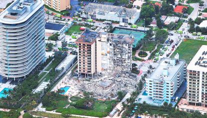 Caso. Derrumbe del edificio de Champlain Towers en Miami, Estados Unidos.
