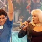 El icónico momento de Raffaella Carrà cantando junto a Diego Maradona 