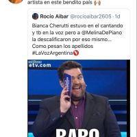 Polémica en "La Voz Argentina": Bianca Cherutti participó en otro reality y las redes estallaron
