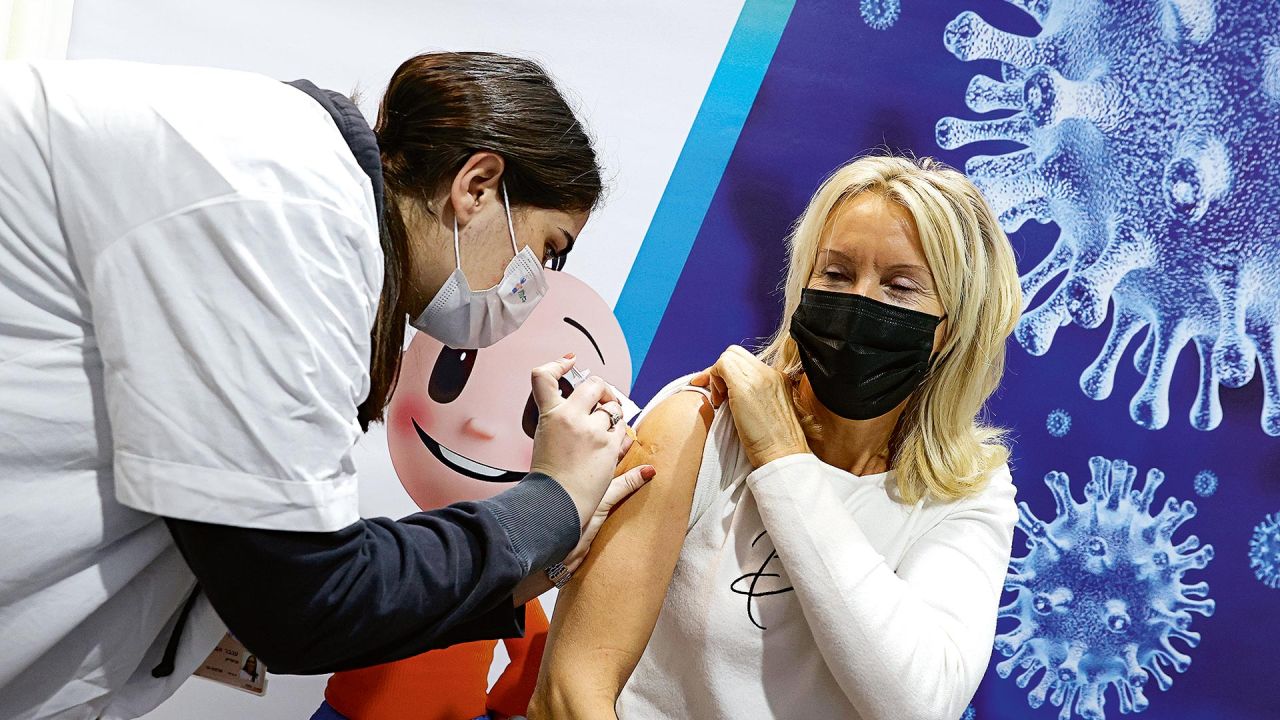Vacunación contra la Covid-19. | Foto:AFP