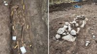 En Suecia descubren 7 tumbas vikingas con los esqueletos de dos bebés gemelos