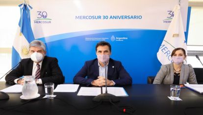 Daniel Filmus y Darío Martínez anunciaron una nueva ofensiva contra las petroleras en Malvinas.