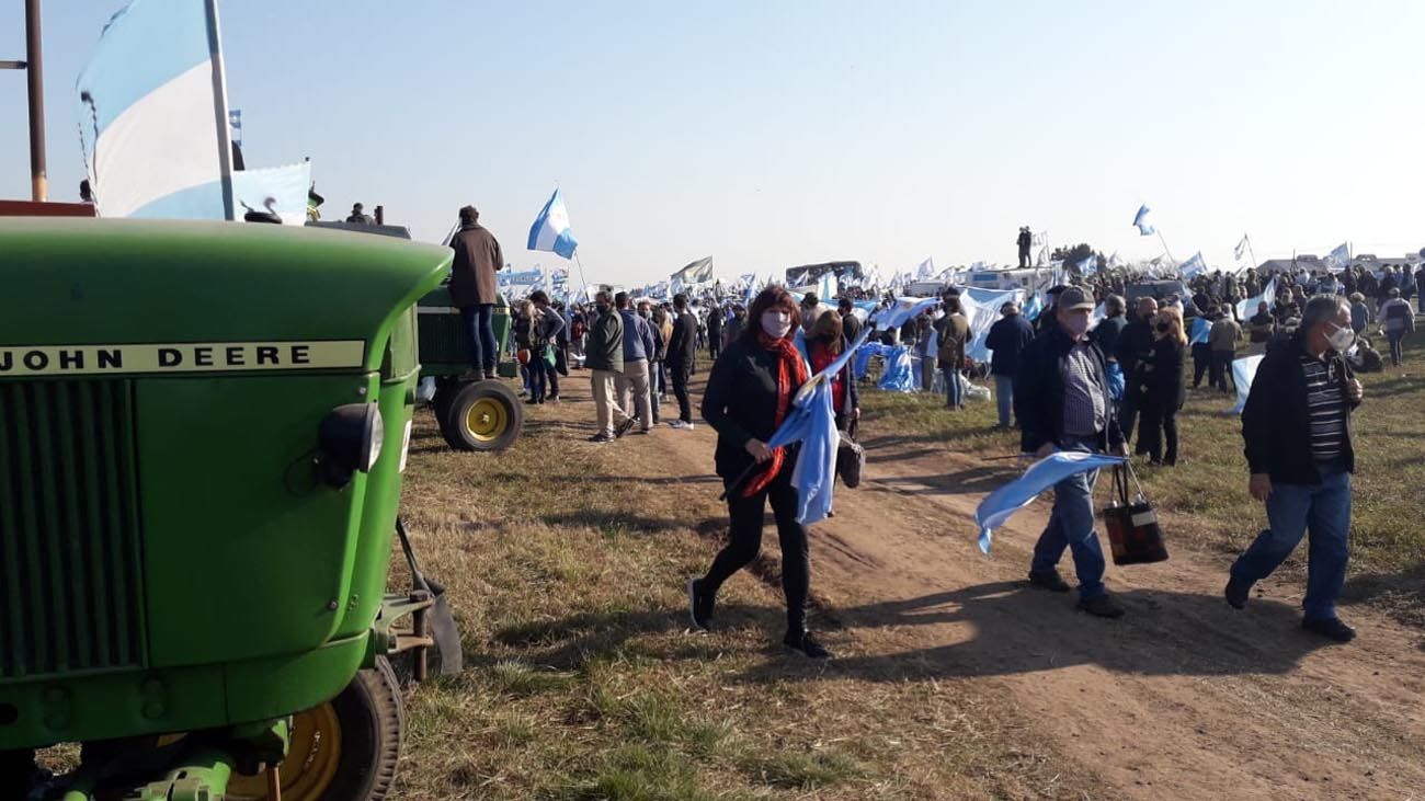 Movilización agropecuaria en San Nicolás