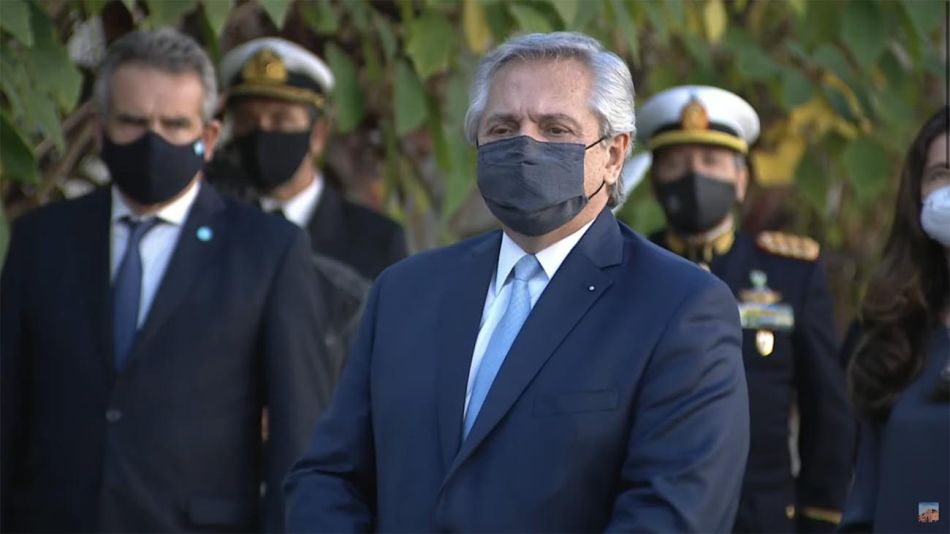 El presidente Alberto Fernández encabeza el acto por el Día de la Independencia 20210709