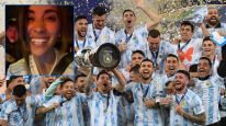 Antonela Roccuzzo, Messi y la Seleccion