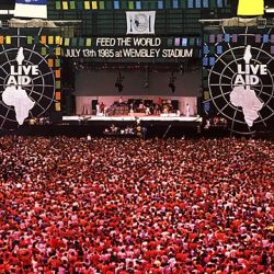 Concierto benéfico Live Aid - 13 de julio 1985.