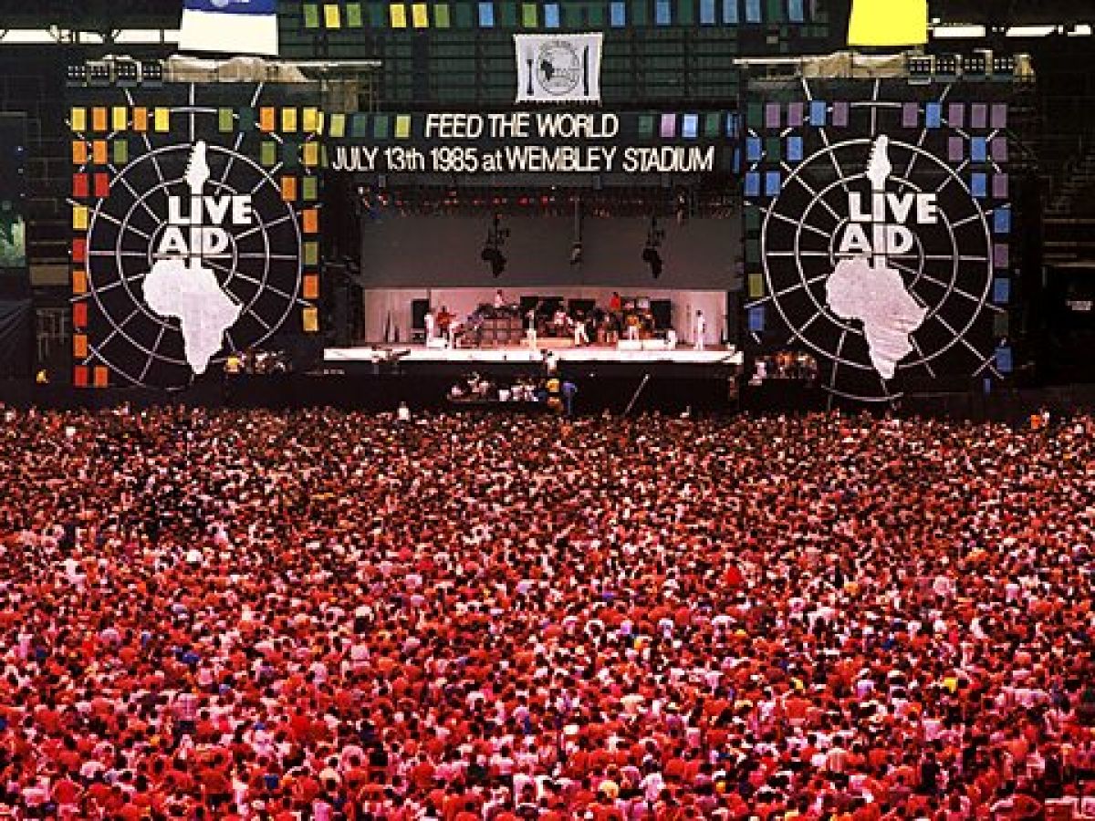 El 13 de julio de 1985 se declaró el Día Mundial del Rock con motivo del  concierto benéfico Live Aid | Radio Perfil