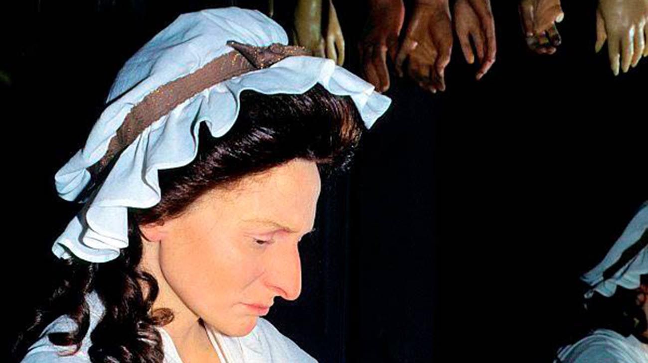  Madame Tussaud, vinculada a la revolución francesa